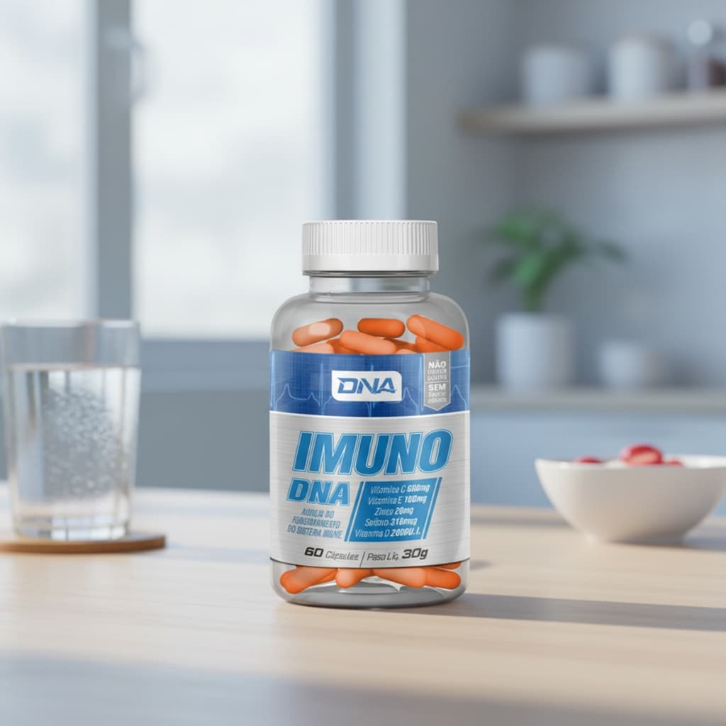 Vitamina C D E Zinco Selenio 60 Capsulas Suplemento Imunidade Com Vitamina D 2000 UI