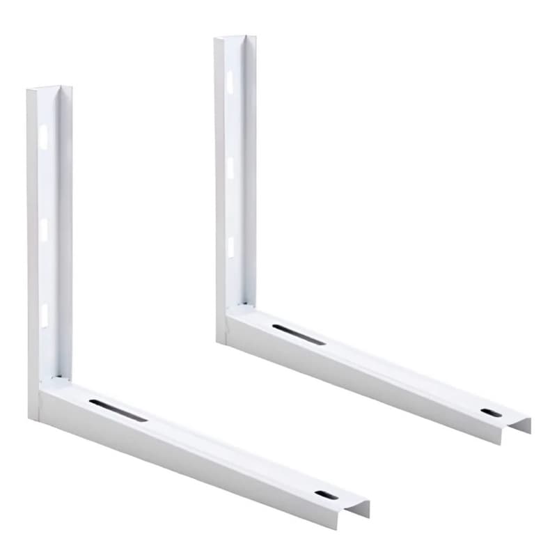 Kit 2 Suporte Mão Francesa Reforçada 40x20cm Suporte Prateleira Parede Alta Resistência