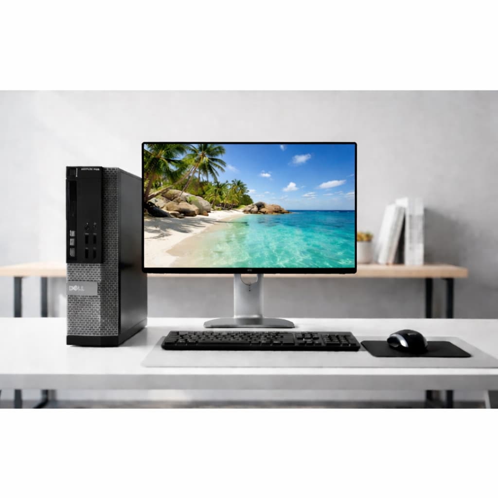 Computador DELL core-i5 4'GERAÇÃO HD/SSD 08GB/16GB RAM monitor 20" POL.base giratória *** ENVIO IMEDIATO