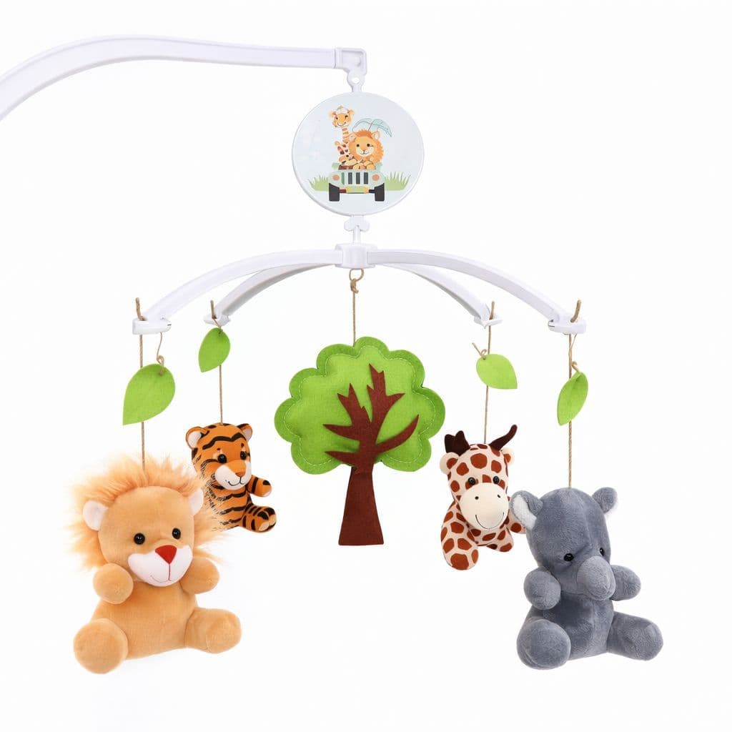 Móbile de berço Safari Animais Arvore