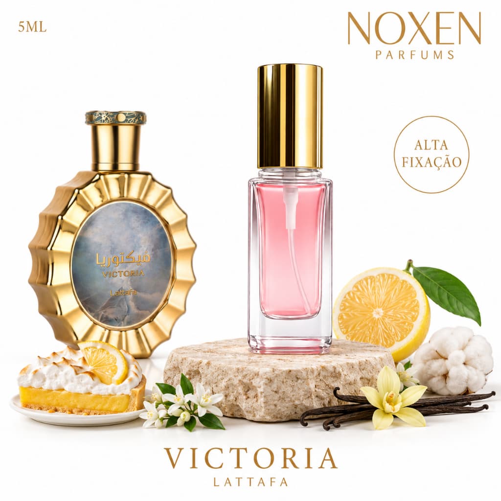 Perfume Feminino 5ml Premium Vidro Spray Victoria Elegante Importado