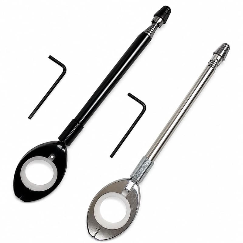 Antena Retrátil Corta Pipa Para Guidão Motos 7 Estágios