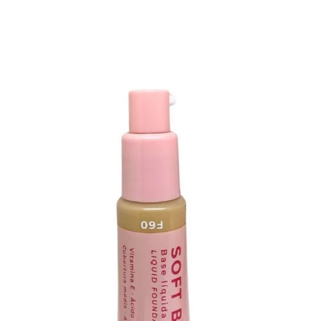 Base Liquida Soft Blend Ruby Rose Alta Durabilidade Acabamento Matte