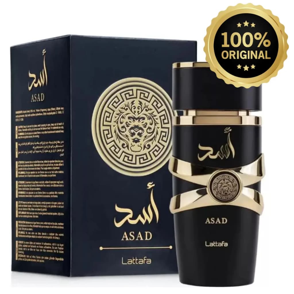 Perfume Asad Lattafa100ml Perfume Arabe Masculino Importado Original
