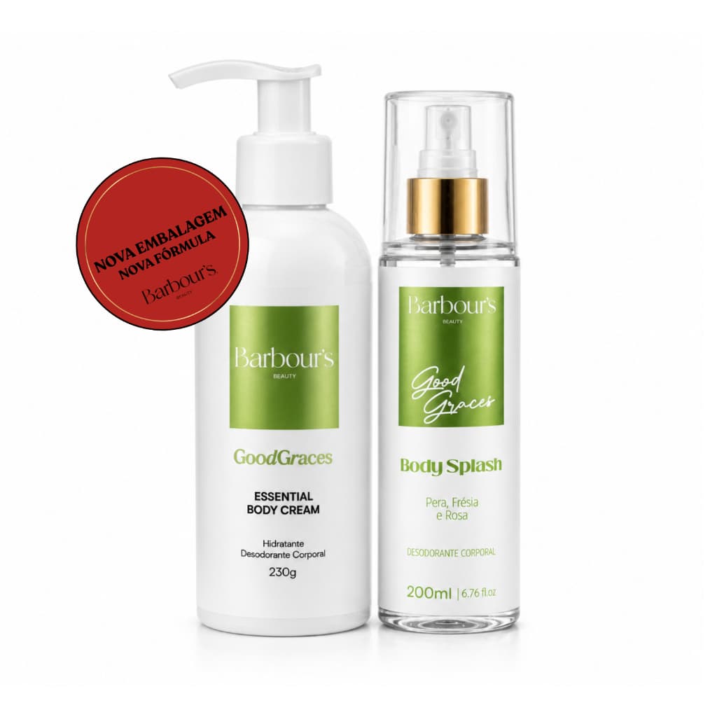 Kit Body Splash e Hidratante Good Graces Barbour's