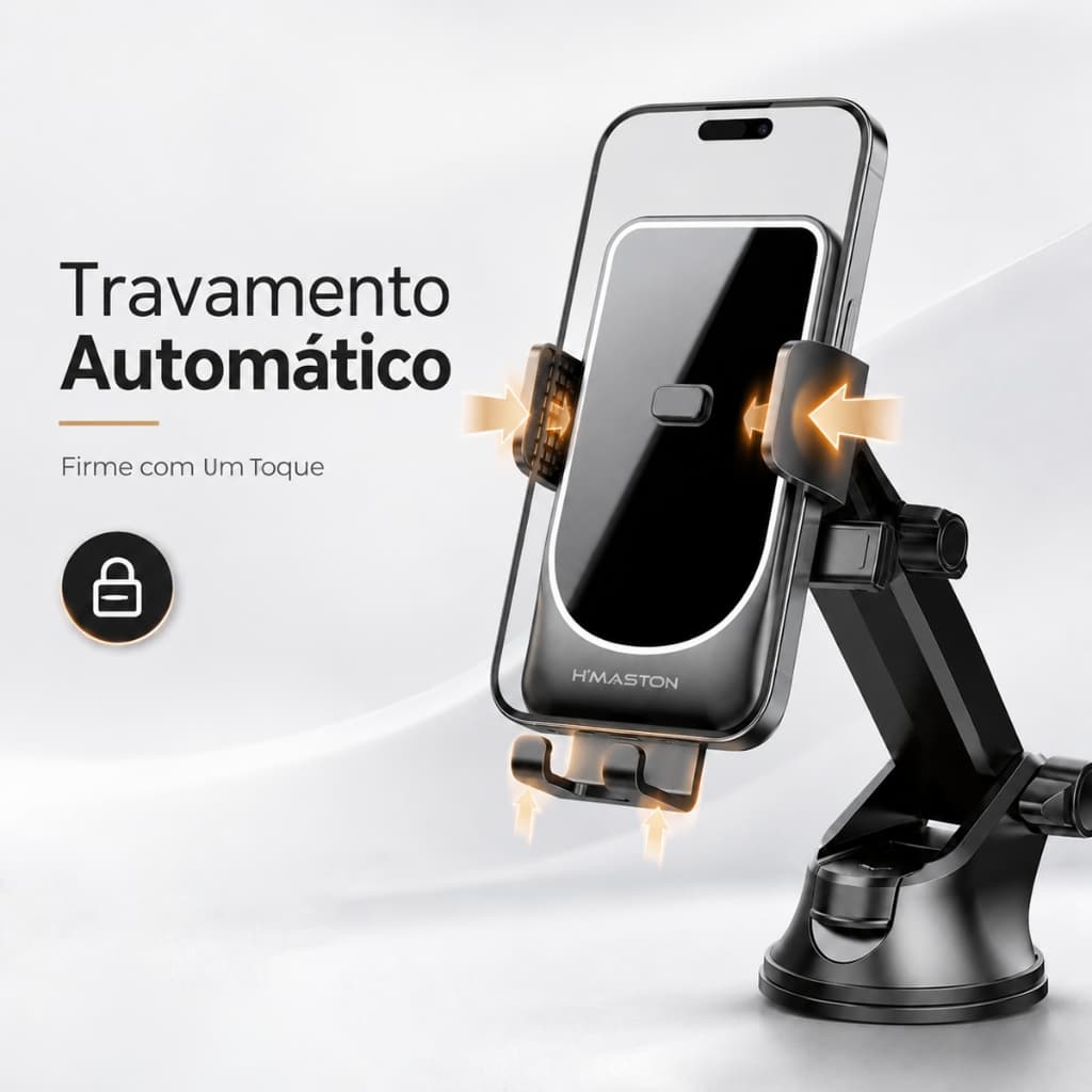 Suporte  CJ-93 De Celular 360° Para Carro Suporte Suporte Ajuste Extensível