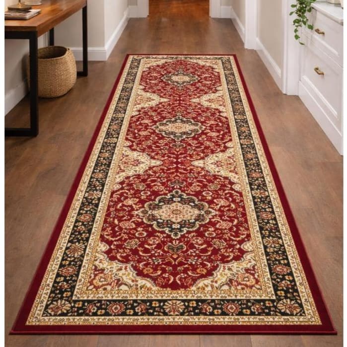 Tapete Belga 2x60 cm Antiderrapante Luxo Decorativo para Sala, Quarto, Corredor e Escritório