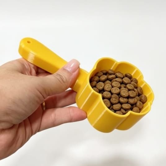 Colher Dosadora para Ração Pet Cachorro Gato Dosador Ração Colher de Ração