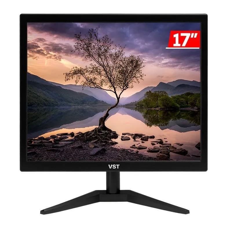 Monitor VST 17 Gamer PC\Playstation - 17 Pol HD 60Hz, HDMI/VGA, VST-VST17-BL01 (LEIA A DESCRIÇÃO)