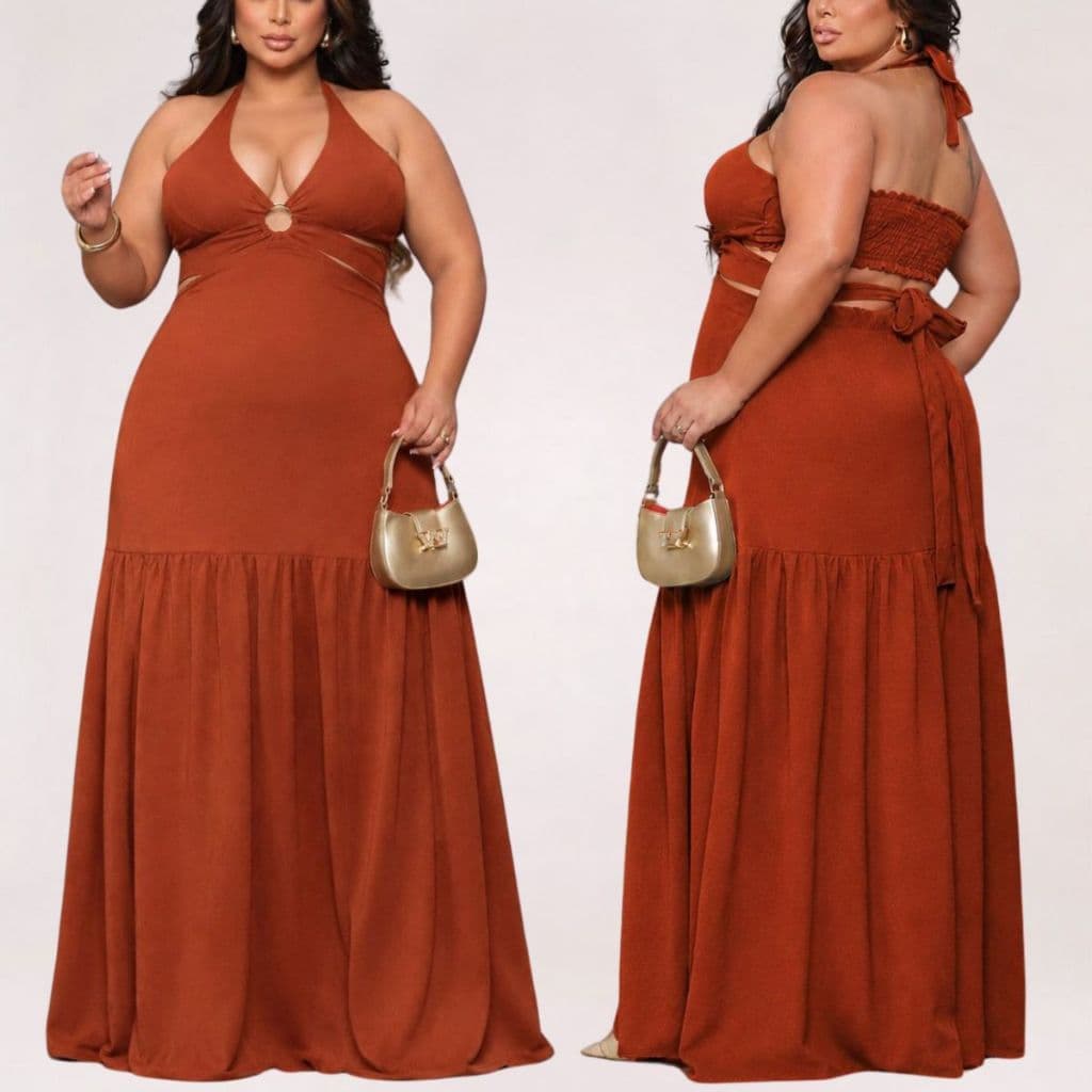 vestido longo plus size moda maior vestido longo feminino