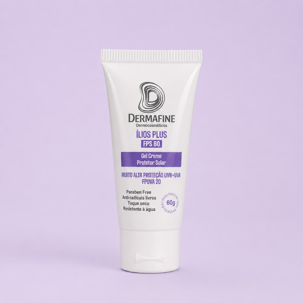 Protetor Solar Facial FPS 60 - Ílios Plus Gel Creme 60g