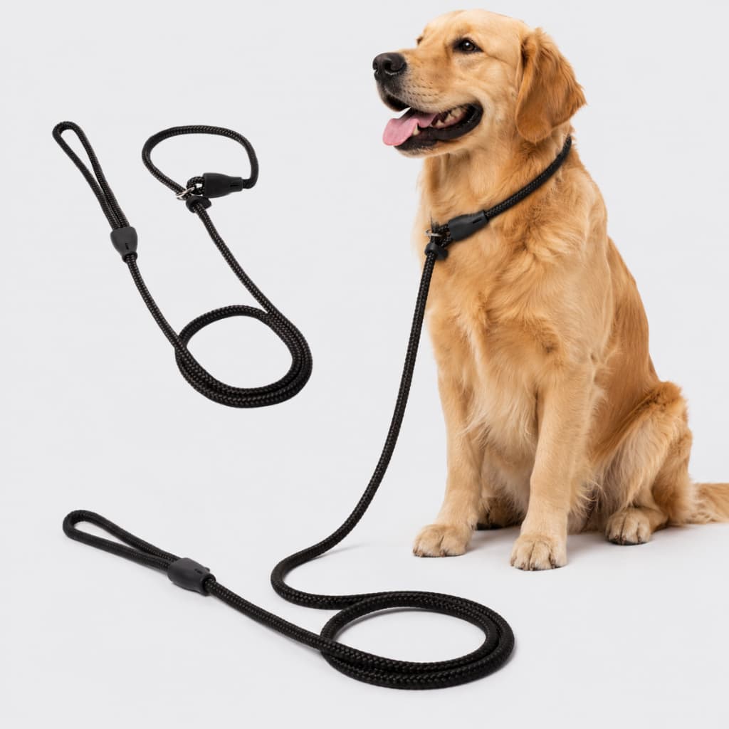 Guia unificada para Cachorro Coleira Ajustável guia deslizante Alta Resistência Pit Bull Pastor Alemão Rottweiler Cães