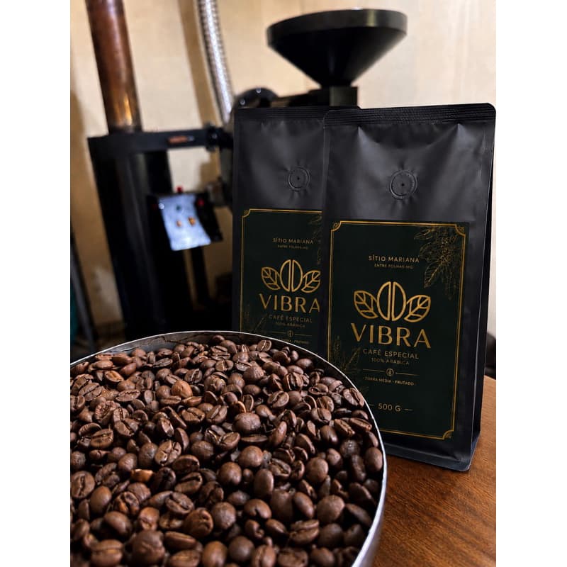 Café Especial em Grãos Vibra Café 500g | Torra Média | Artesanal