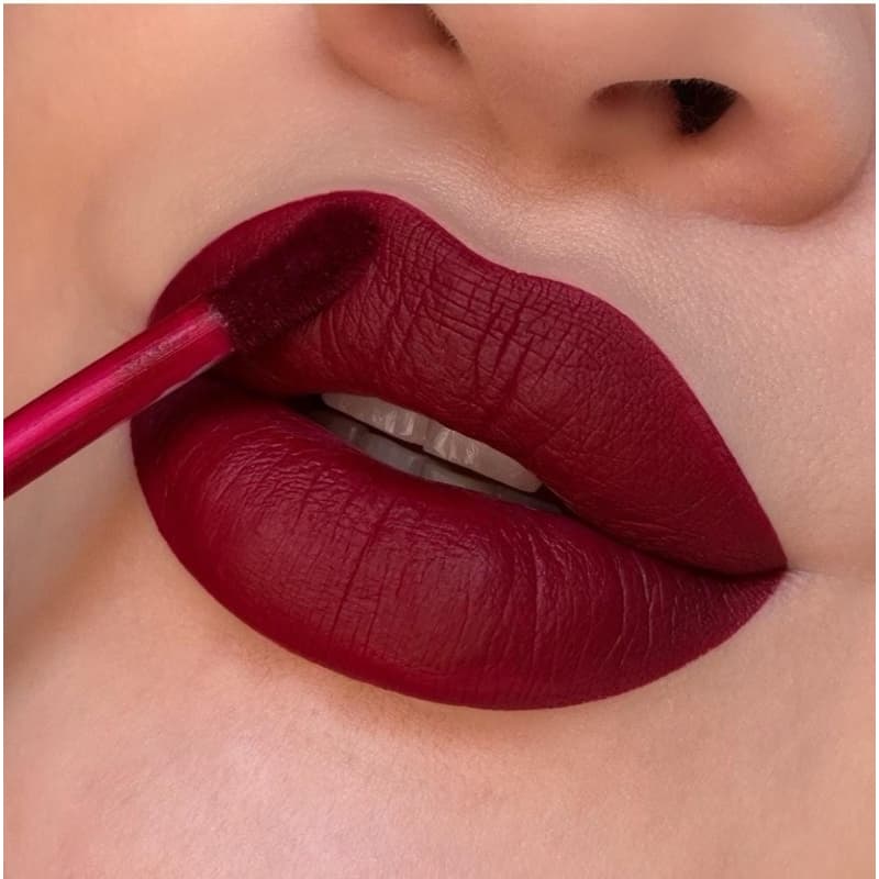 Batom Líquido Matte Mahav - Lábios Hidratados e Pigmentados, Acabamento Matte Delicado
