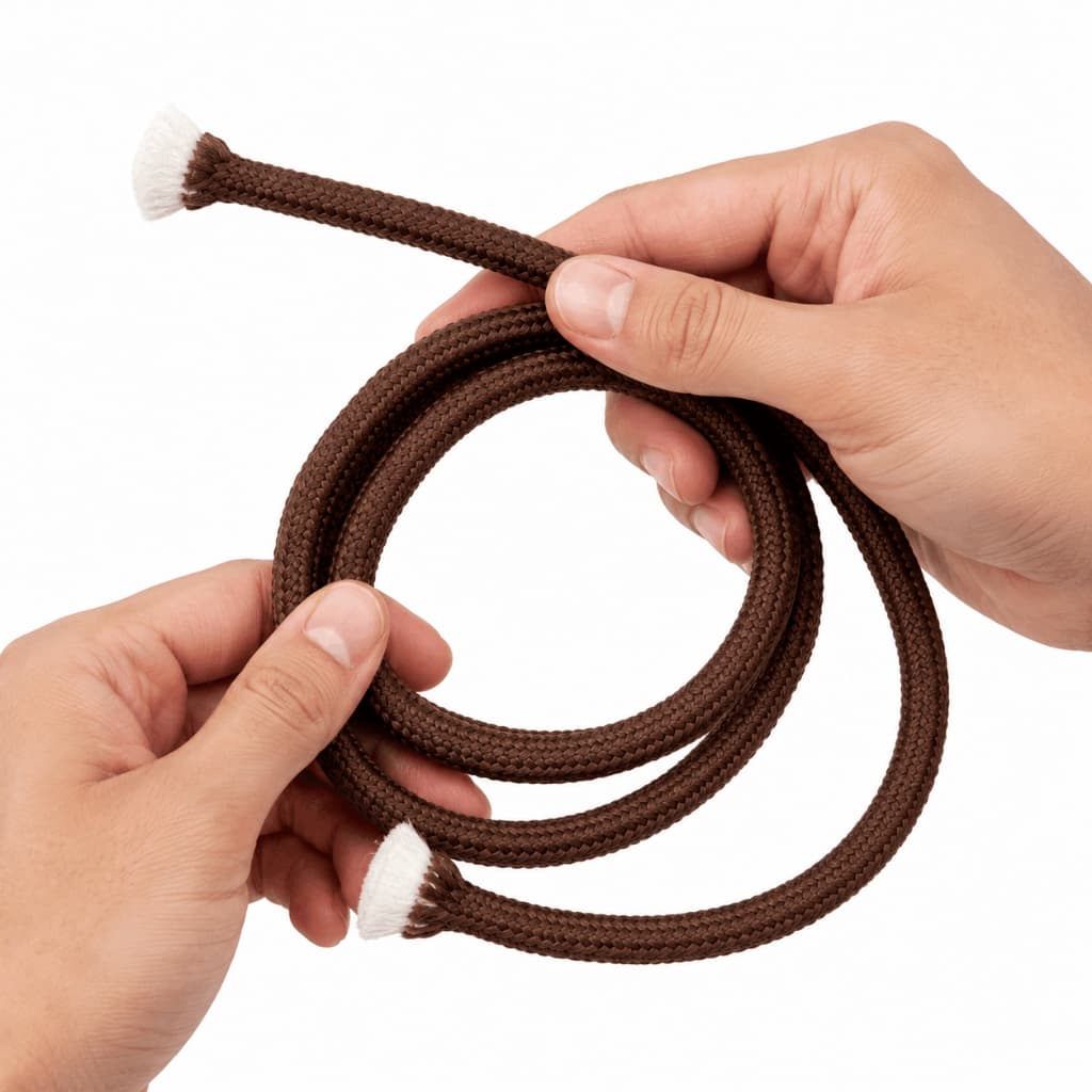 CORDA 8MM TRANÇADA E RESISTENTE PARA CABRESTO COLEIRA GUIA PET E ARTESANATO