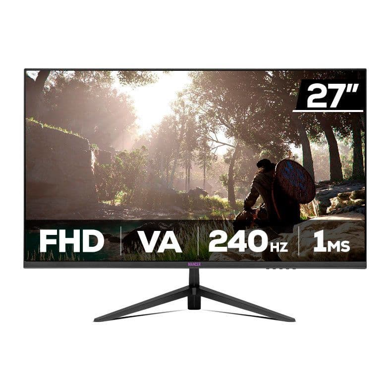 Monitor Gamer Mancer Horizon Z PRO250H, 27 Pol, VA, FHD, 1ms, 240Hz, HDMI/DP, MCR-HZNP250H-BL01