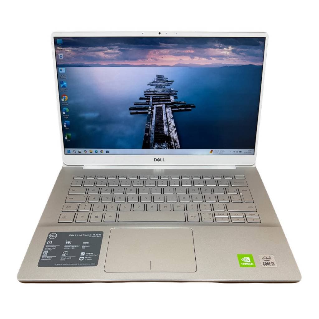 Notebook Dell I5 Nvidia Mx230 8gb Ddr4 M.2 256gb Vitrine