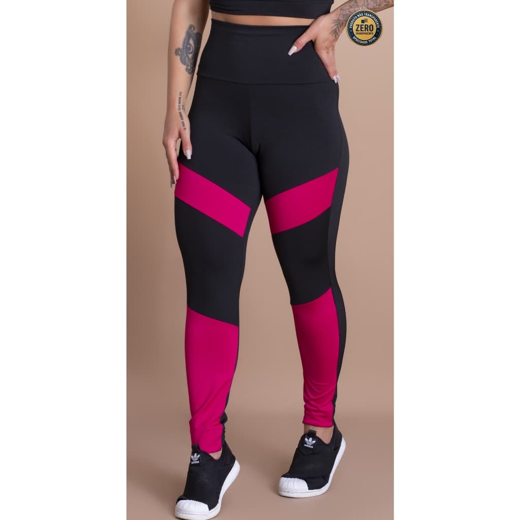 Calça Legging Fitness Academia Feminina ZERO TRANSPARÊNCIA