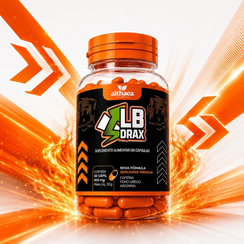Libidrax Booster Masculino | Boro + Arginina + Cafeina + Zinco + Vitaminas A C E B3 B6  Althaea Suplementos