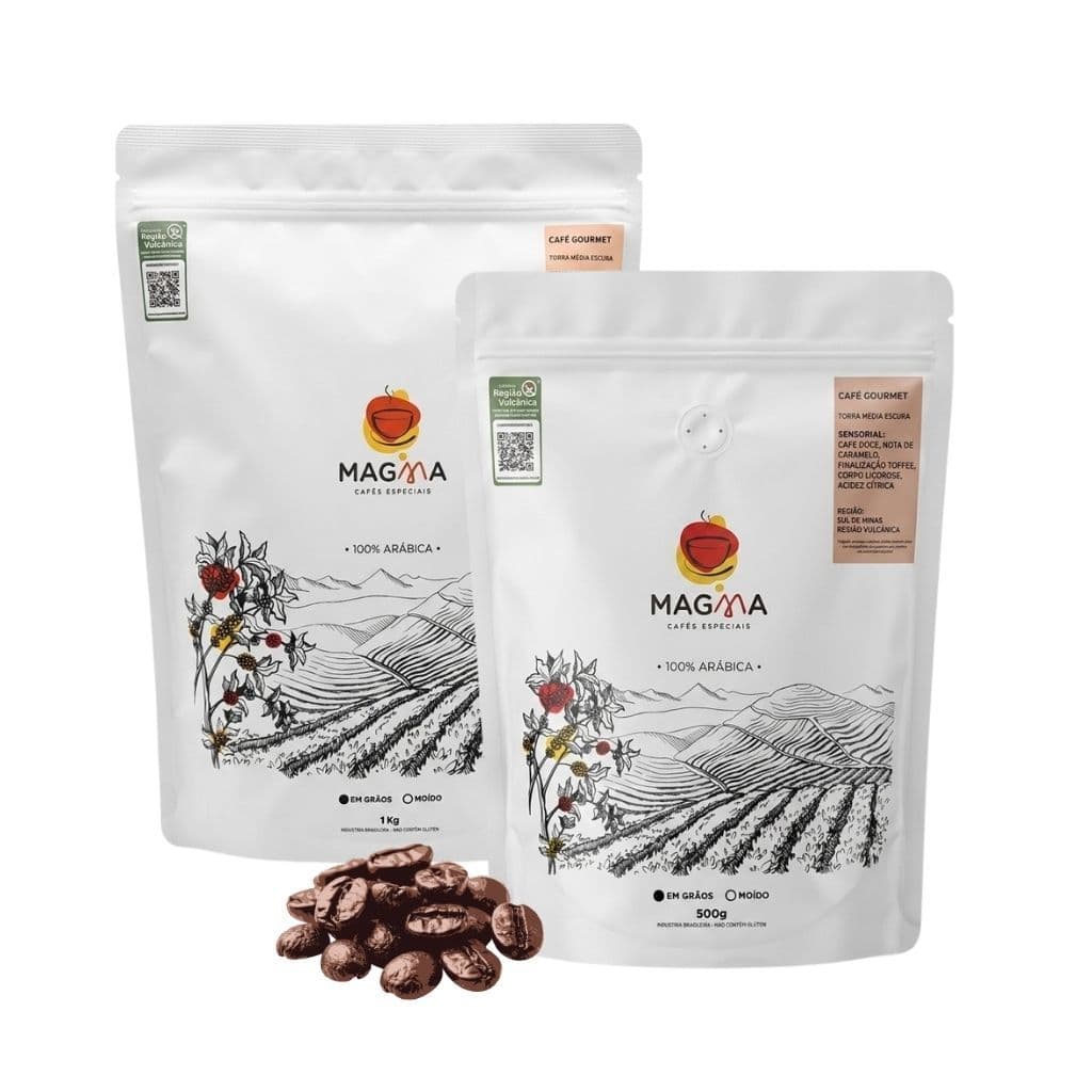 Café Gourmet -TORRADO EM GRÃOS - 250g 500g 1kg