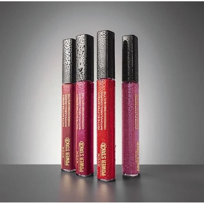 Batom líquido Power Stay Matte Glitter Effect longa duração 16 h
