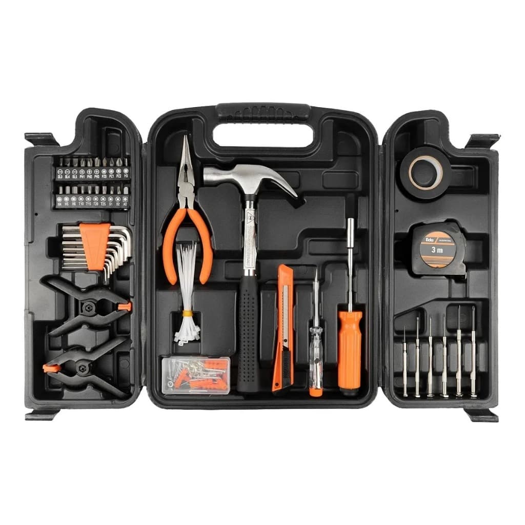 Kit Jogo De Ferramentas Completo Com 129 Peças Essencial EDA
