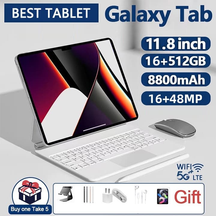Pagamento na entrega Tablet Galaxy S9 16GB+512GB Android Suporta Cartão SIM