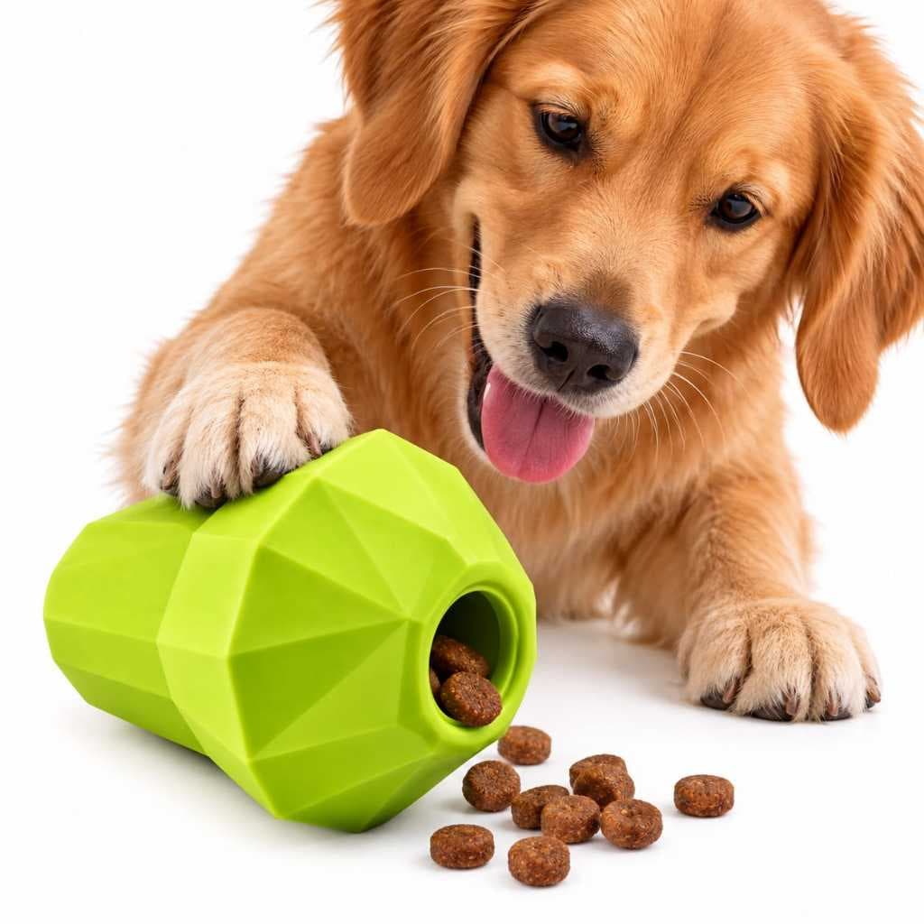 Pêra petisqueira - Brinquedo Pet Interativo porta petisco ração - brinquedo para cachorro frutas
