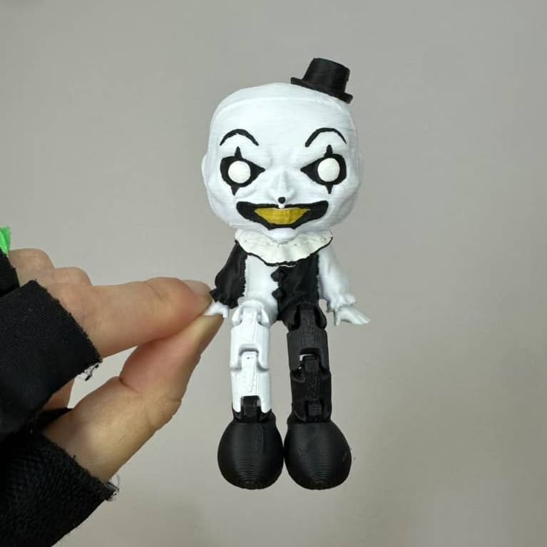Art o Palhaço Boneco Articulado 6 CM Decorativo Geek Colecionável