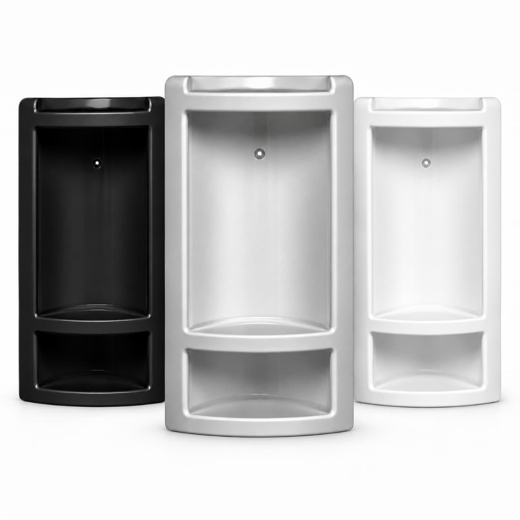 Cantoneira para Banheiro Suporte Organizador Plastico Prateleira Porta Shampoo Sabonete Parede Multiuso Resistente