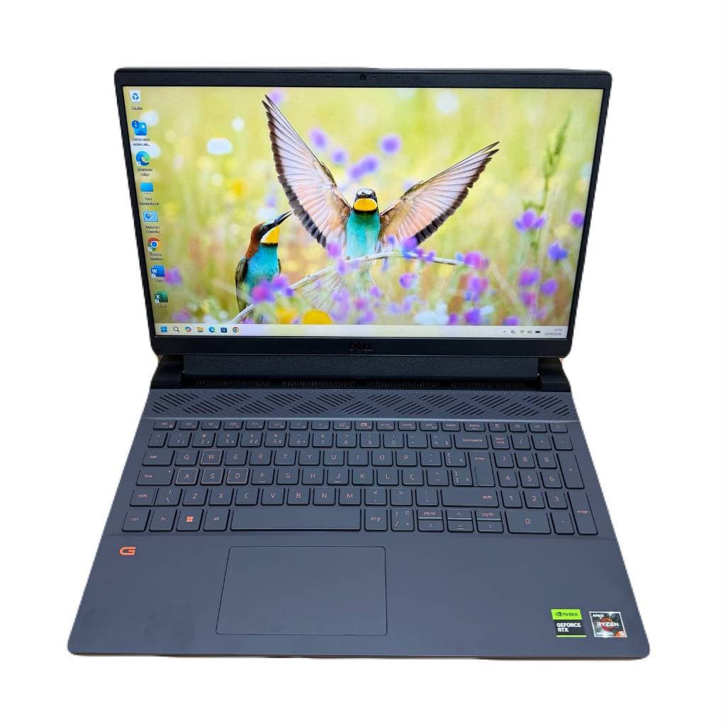 Notebook Dell Gamer Amd Ryzen 5 Rtx 3050 M2 256gb 16gb Ddr5 Vitrine