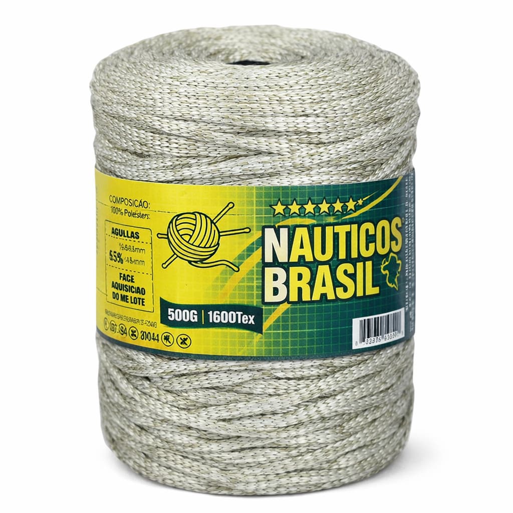 Fio Náutico 5mm 500g Premium – Ideal para Bolsas de Crochê Estruturadas - Barbantes do Brasil