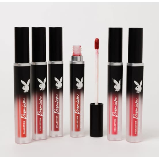 Batom Líquido Premium Playboy - Alta Pigmentação - Longa Duração, Confortável, Não Craquela, Batom Matte