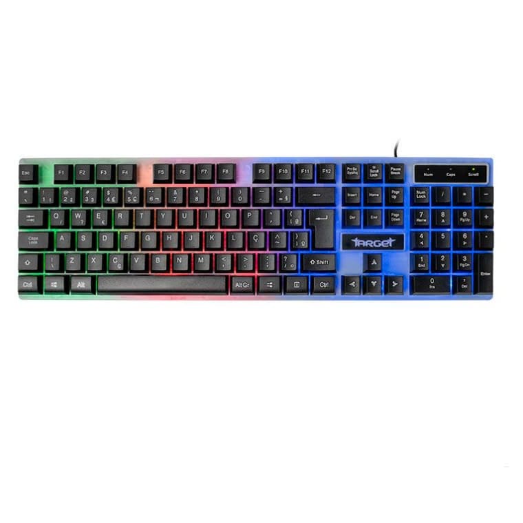 Teclado Mecanico RBG semi mecanico Teclado Gamer TGT