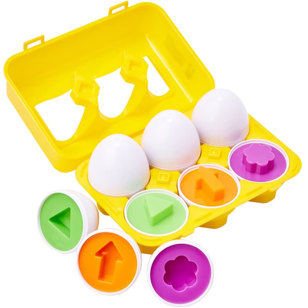 Brinquedo Educativo de Encaixe Ovo Brinquedo Buba Formas para Encaixar