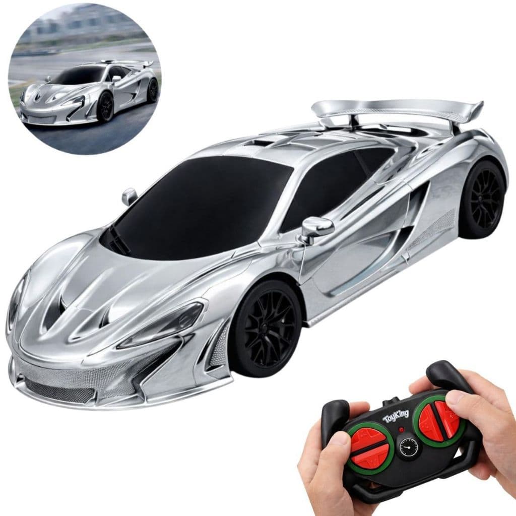 Carrinho Controle Remoto Pilha Modelo Esportivo Brinquedo Menino