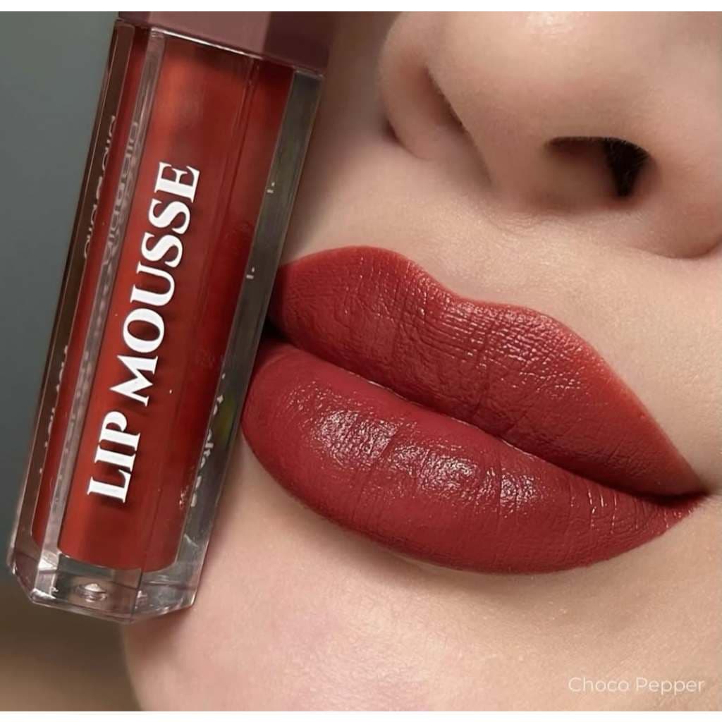 Batom Liquido Matte Lip Mousse Mahav - Textura Ultraleve