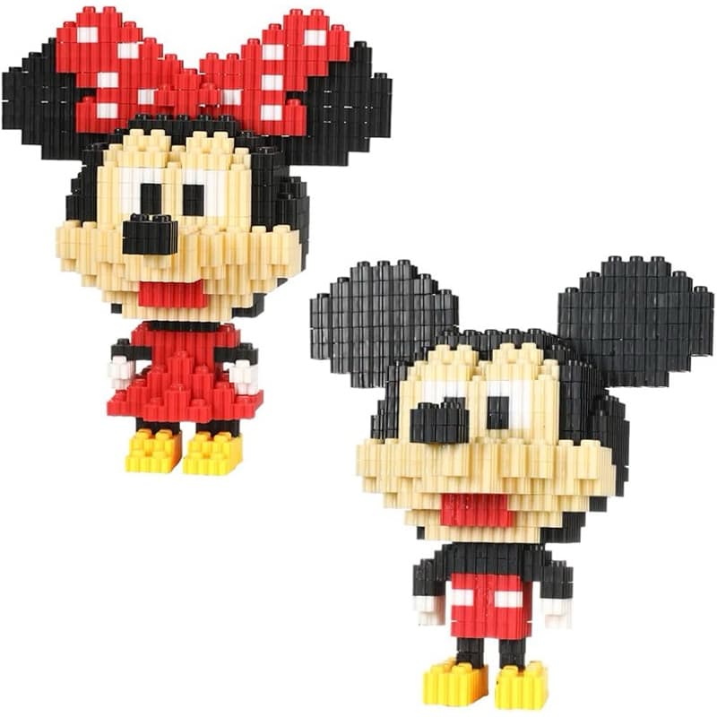 BLOCO DE MONTAR DE CONSTRUÇÃO  PIXEL ART 3D LEGO DISNEY