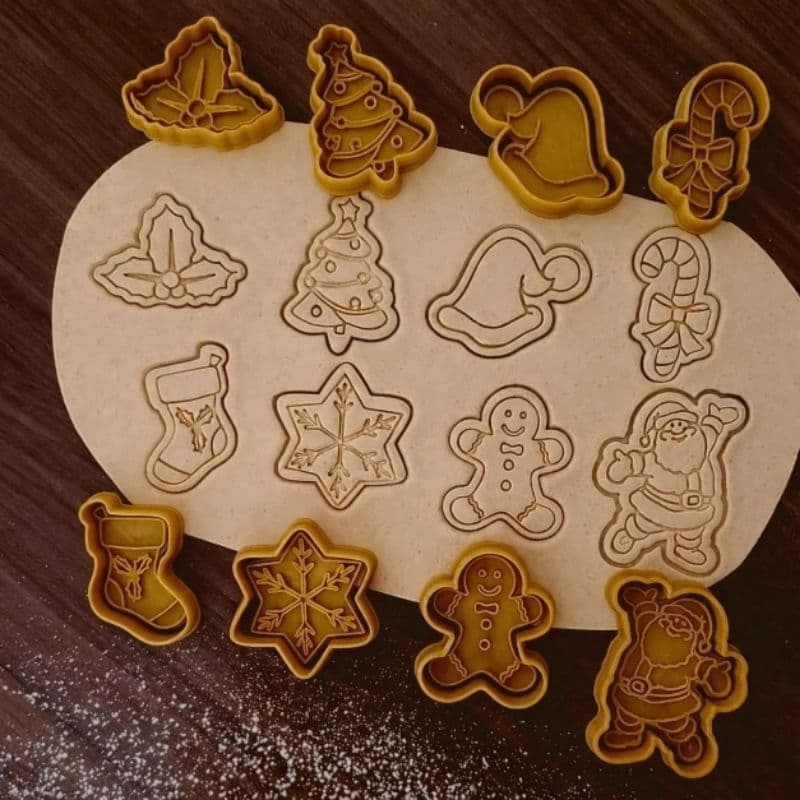 8 Formas de biscoito ou massinha de modelar