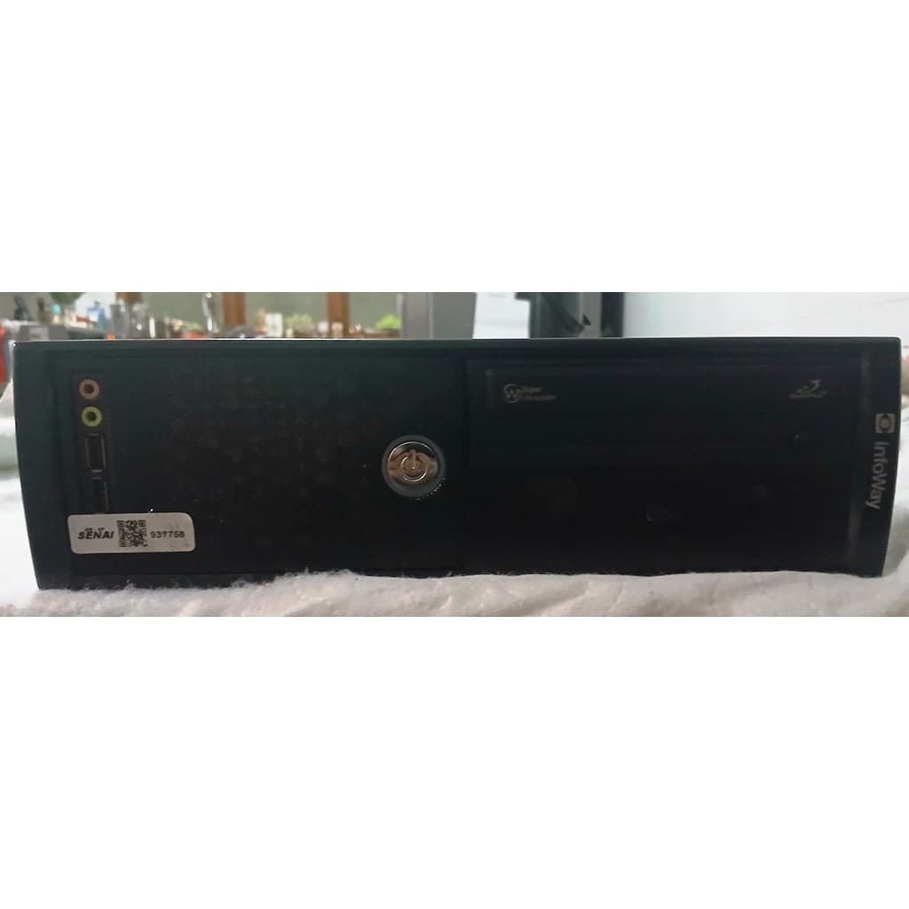 COMPUTADOR DESKTOP ITAUTEC INFOWAY SM3322 AMD ATHLOM II X2 240 2.8GHZ 4GB RAM NS 4000231600070