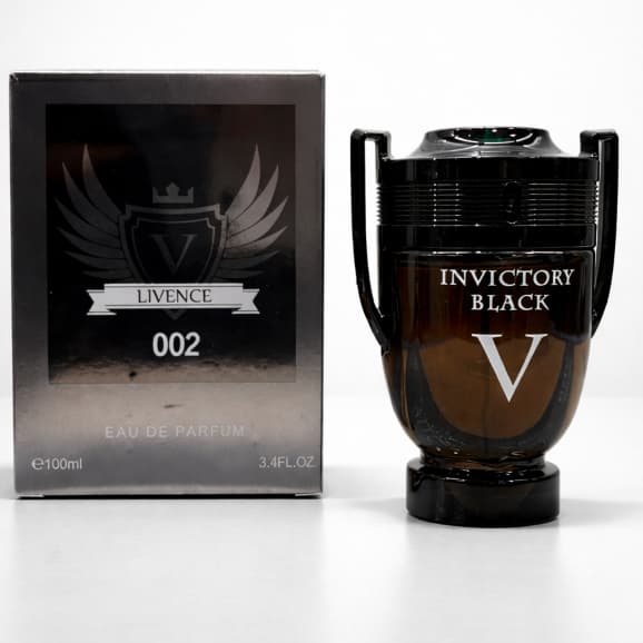 Perfume Masculino Importado Black - 002 Fragancia Marcante Presente Dia dos Pais