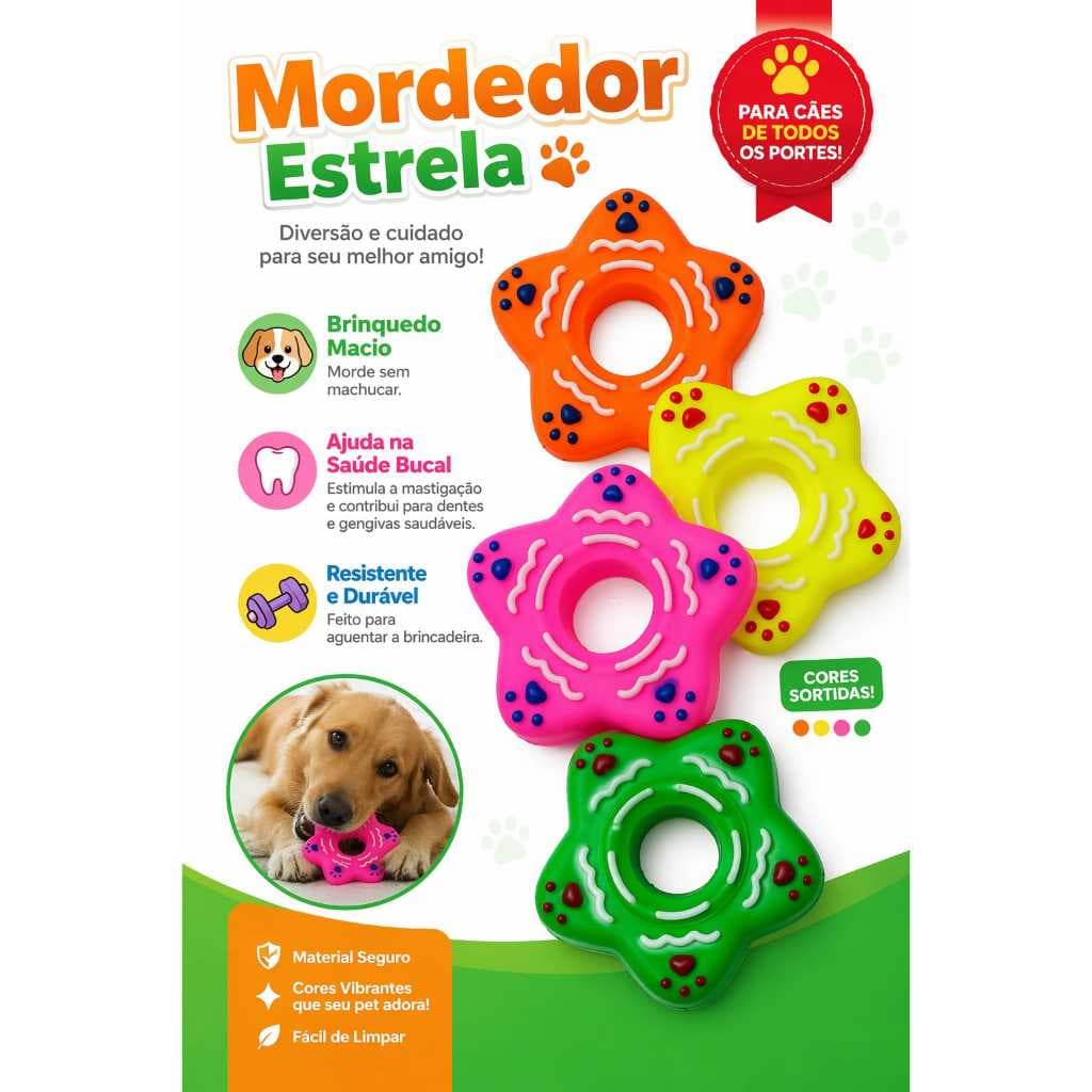 Brinquedo para Cachorro – Modelos e Cores Sortidas Mantenha seu pet entretido e feliz com nossos brinquedos divertidos e