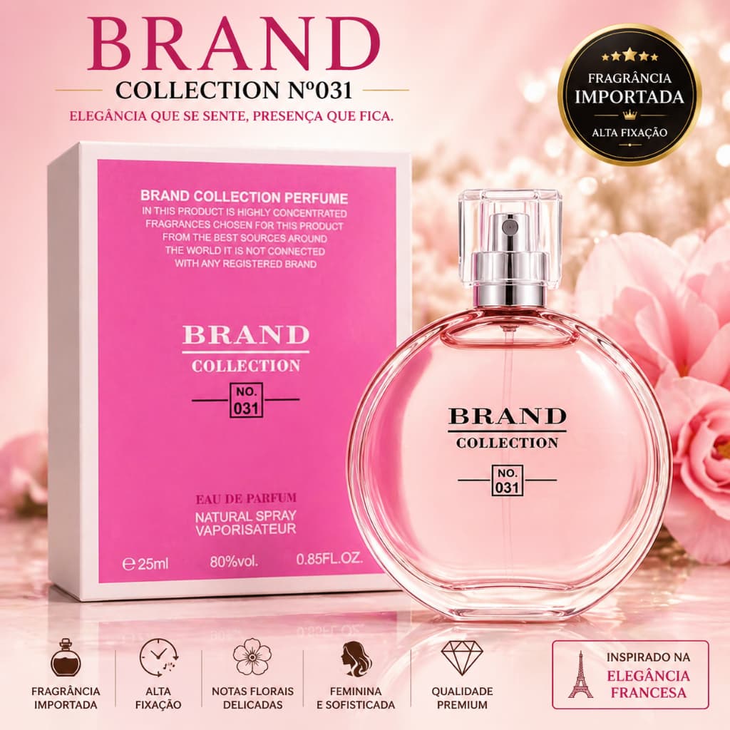 Perfume Importado Feminino Brand Collection No.031 Chance Trendé - 25ML