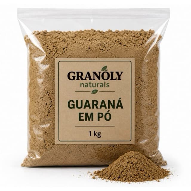 Guaraná em Pó Puro  – Ideal para Bebidas, Vitaminas e Receitas Energéticas