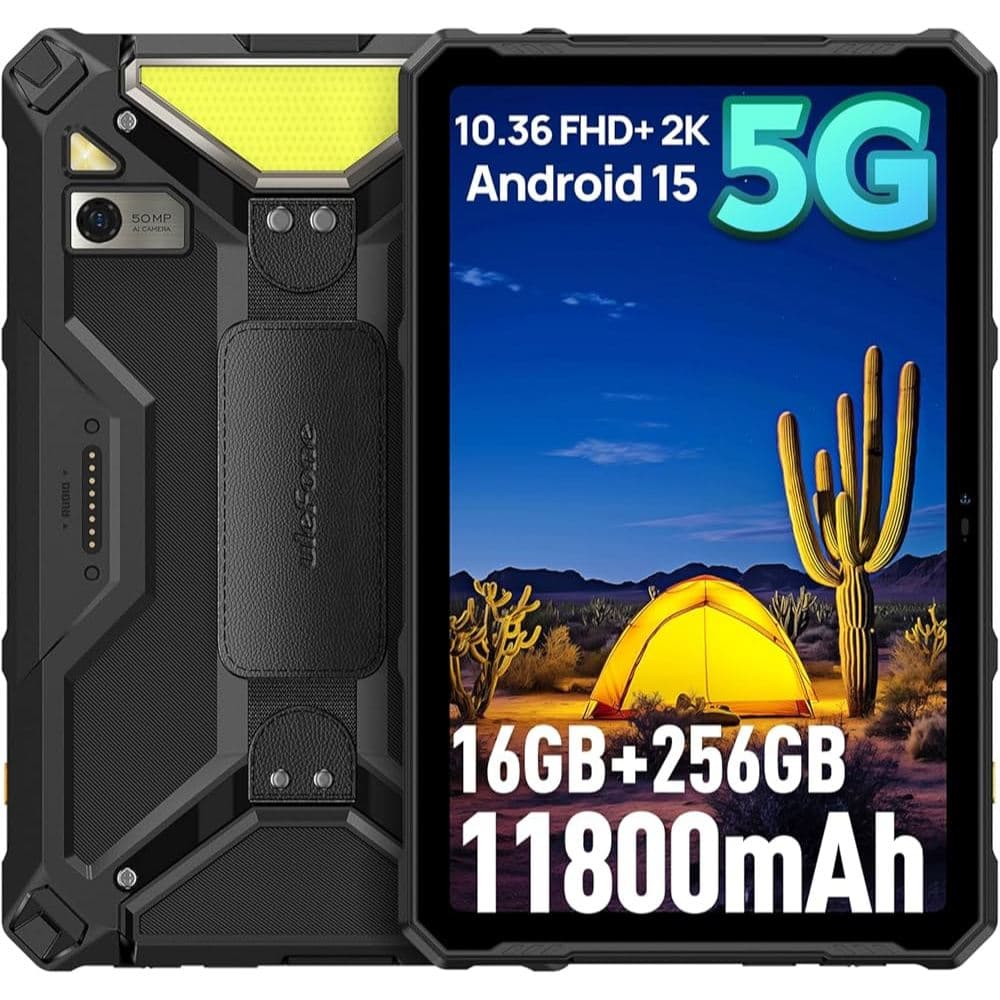 Tablet Ulefone Armor Pad 4 ULTRA 16/256gb, 11.800mAh, android 15, IP68, IP69K Militar (GARANTIA 1,5 anos)