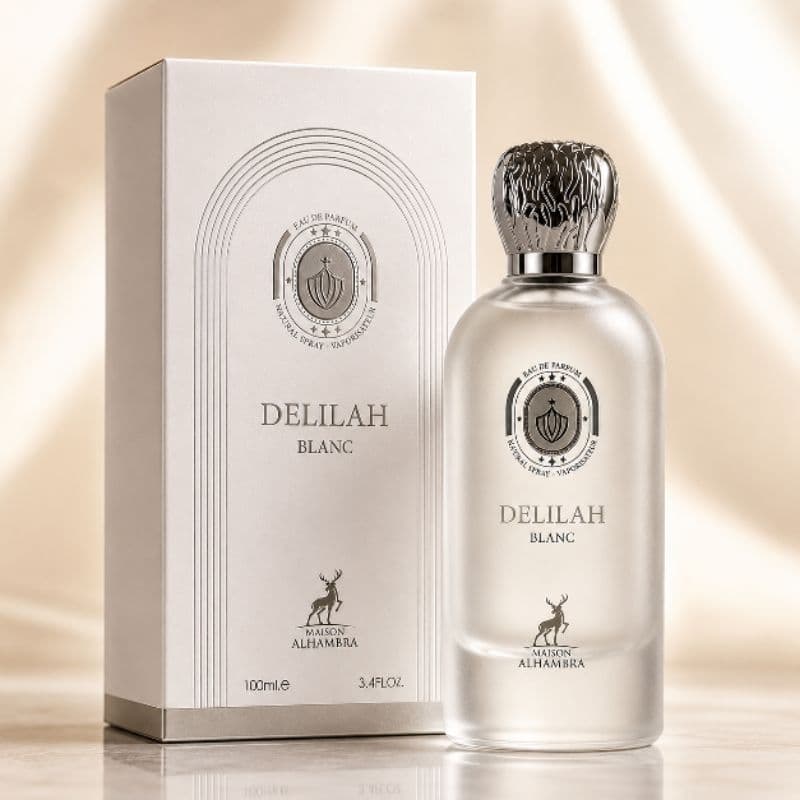 Delilah Blanc Maison Alhambra Eau de Parfum Feminino 100ml Perfume Árabe Importado Original