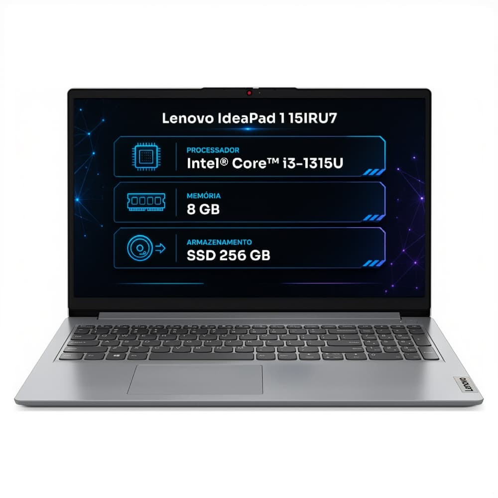 Notebook Lenovo Ideapad 15IRU7 Intel I3-1315U Windows 11