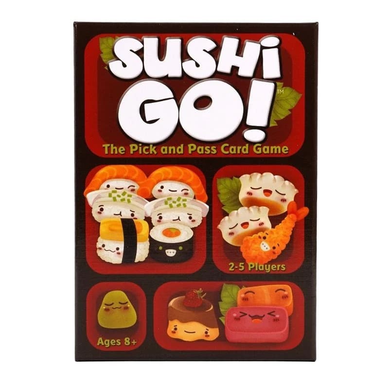 Jogo de Cartas Sushi Go! Jogo de Tabuleiro pra Família e Amigos Cardgame Inglês