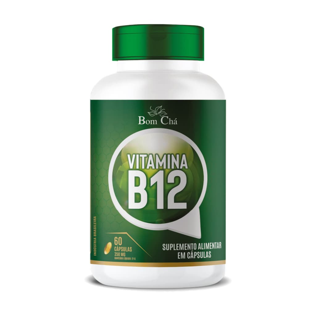 Vitamina B12 Metilcobalamina 9,94mcg - Pote 60 Cápsulas Softgel