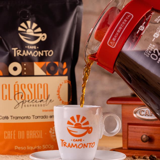Café Tramonto Clássico em Grãos 500g 100% Arábica Café Especial MG
